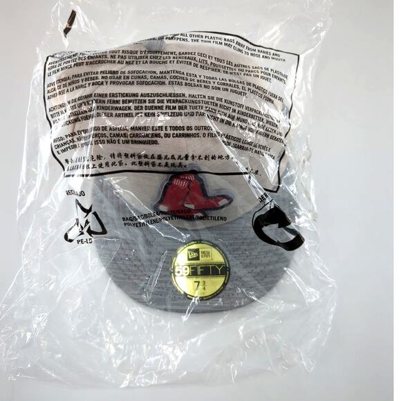 New Era Red Sox Clubhouse Stone 59FIFTY Fitted Hat 7 3/4 - Picture 2 of 10